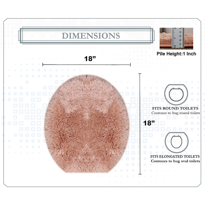 Home Weavers Inc Element Bath Rug Set