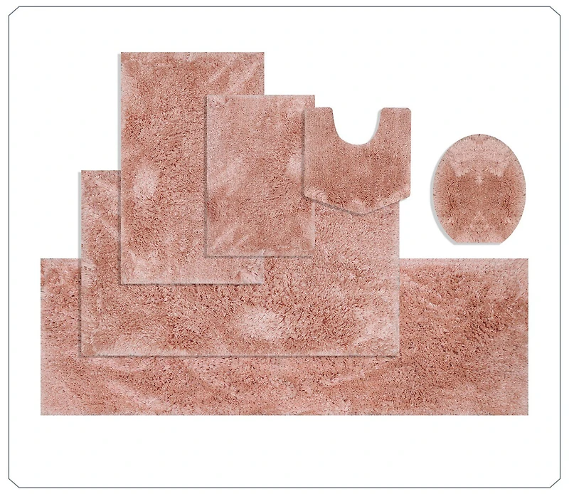 Home Weavers Inc Element 6-pc. Bath Rug Set