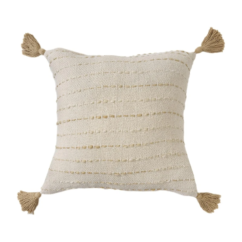 LR Home Lyn Stripe Square Throw Pillow