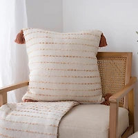 LR Home Lyn Stripe Square Throw Pillow
