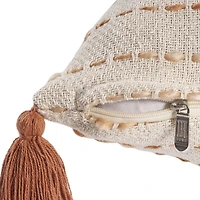 LR Home Lyn Stripe Square Throw Pillow