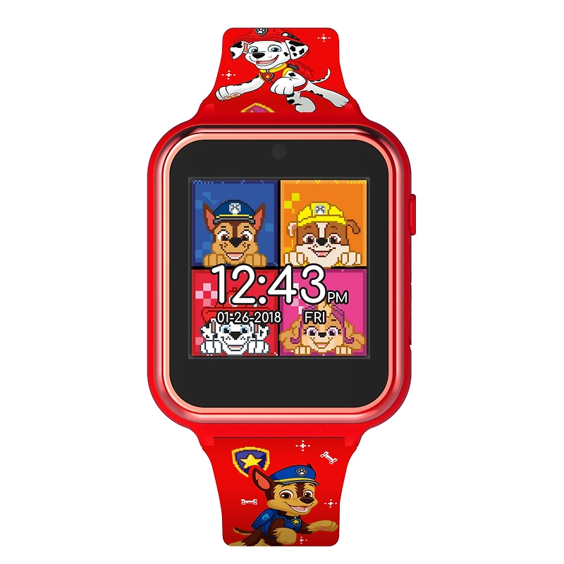 Paw Patrol Boys Red Smart Watch Paw4275jc