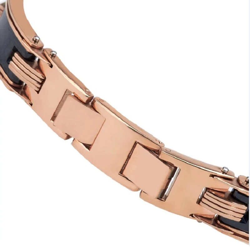 8 1/2 Inch Mens Stainless Steel Link Bracelet