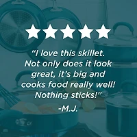 Rachael Ray Create Delicious 12.5" Non-Stick Deep Skillet