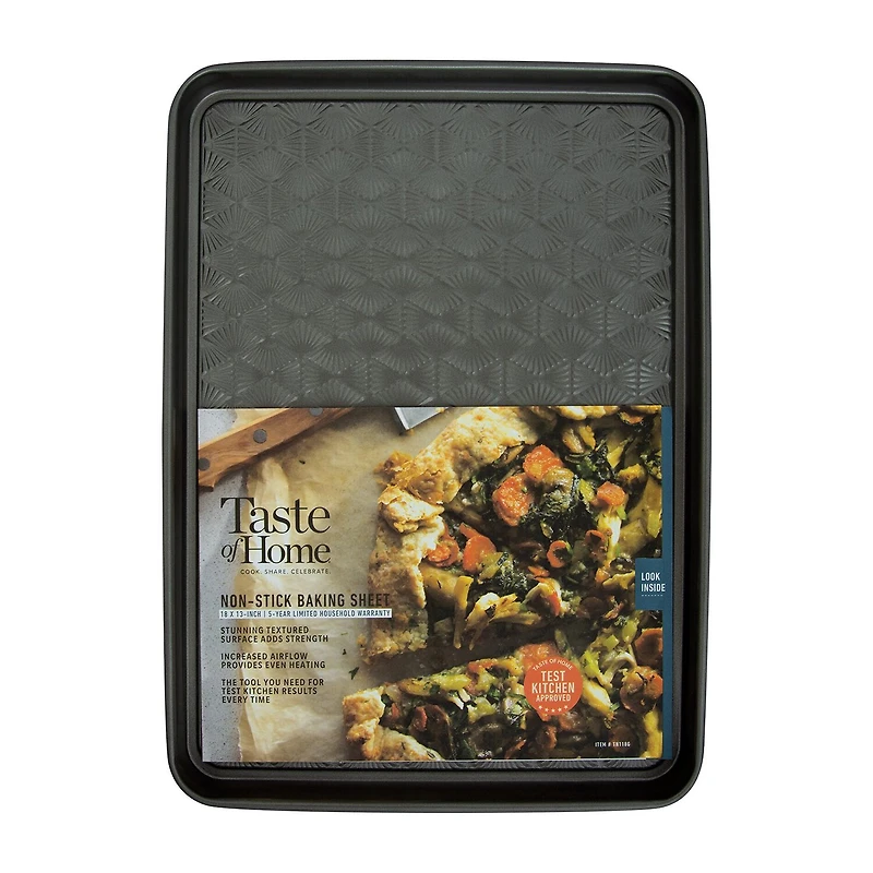 Taste of Home 18 x 13" Non-Stick Metal Baking Sheet