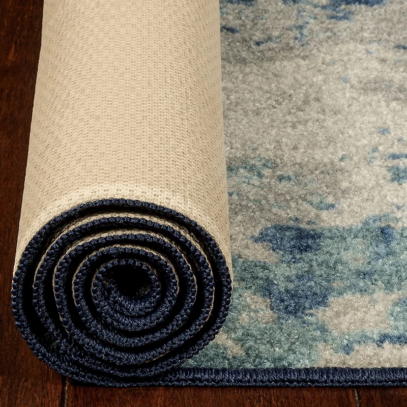 Maples Abstract Stone 5'X7' Rectangular Indoor Area Rug