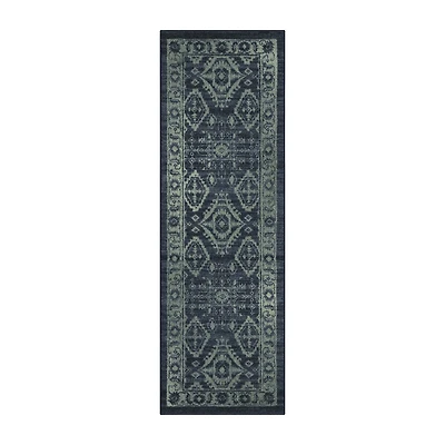 Maples Nora Bordered Indoor Rectangular Runner
