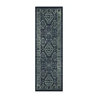 Maples Nora Bordered Indoor Rectangular Runner