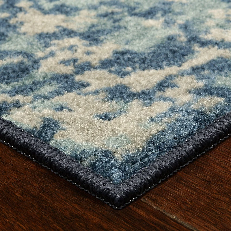 Maples Abstract Stone Rectangular Indoor Accent Rug