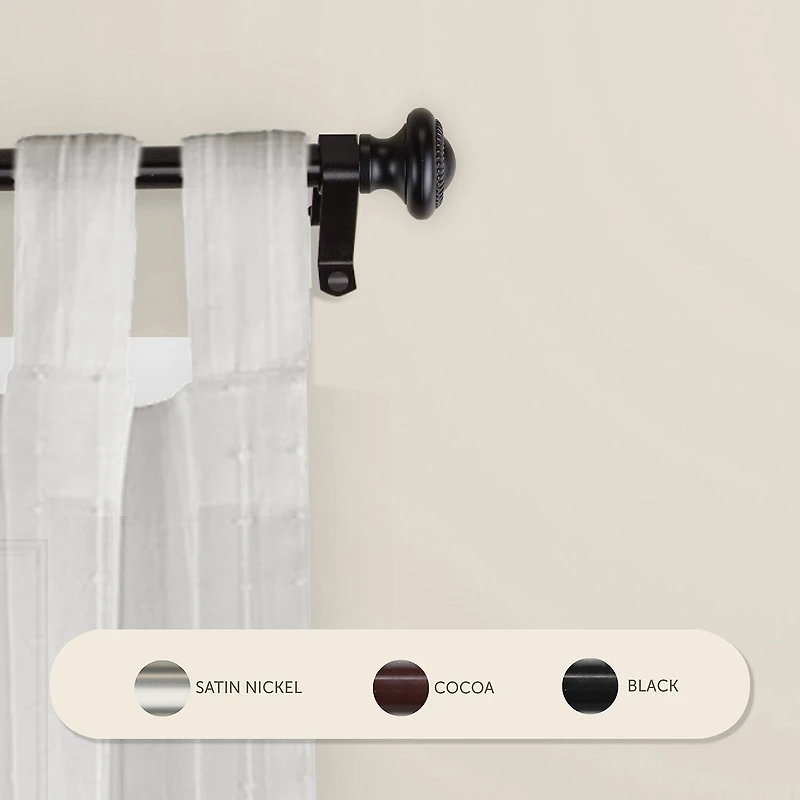 Rod Desyne Pennant 7/16" Single Curtain