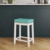 Linon Coovewood Counter Height Bar Stool