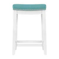Linon Coovewood Counter Height Bar Stool