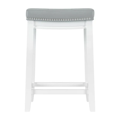 Linon Coovewood Counter Height Bar Stool