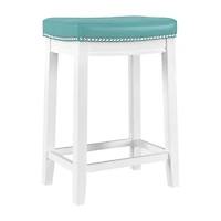 Linon Coovewood Counter Height Bar Stool