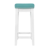 Linon Coovewood Counter Height Bar Stool
