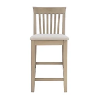 Linon Tarlton Counter Height Upholstered Bar Stool