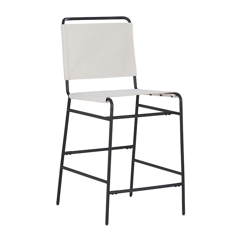 Winleigh Counter Height Bar Stool in Light Beige