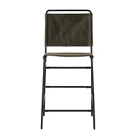Linon Winleigh Counter Height Upholstered Bar Stool