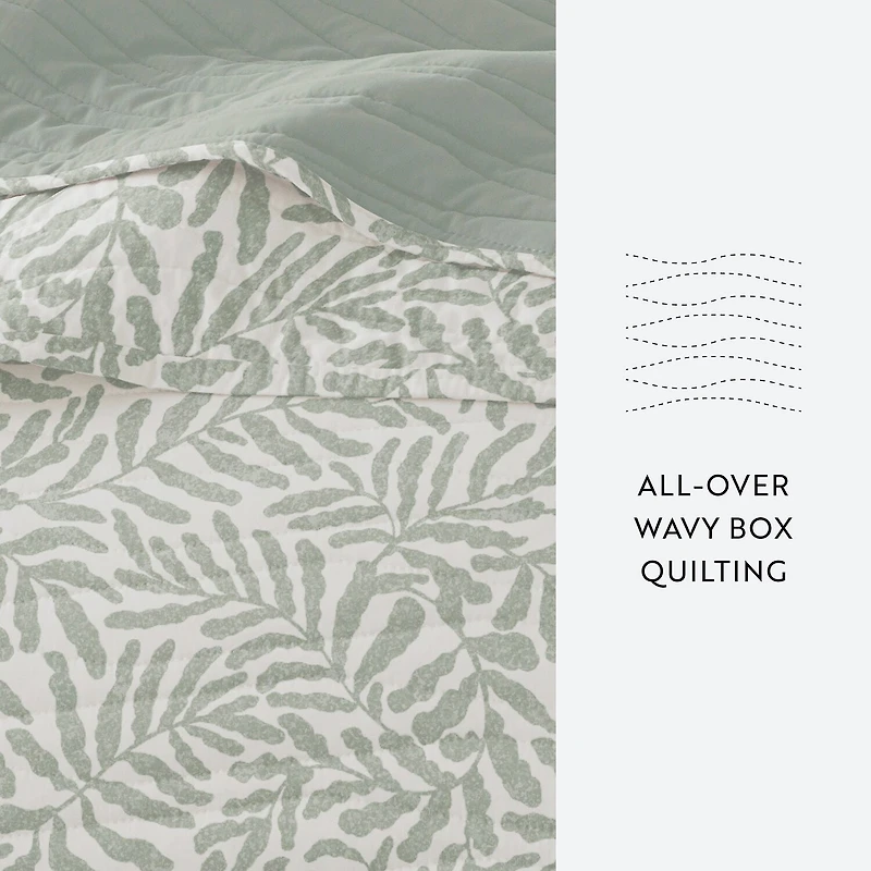 Casual Comfort Reversible Quilt Set