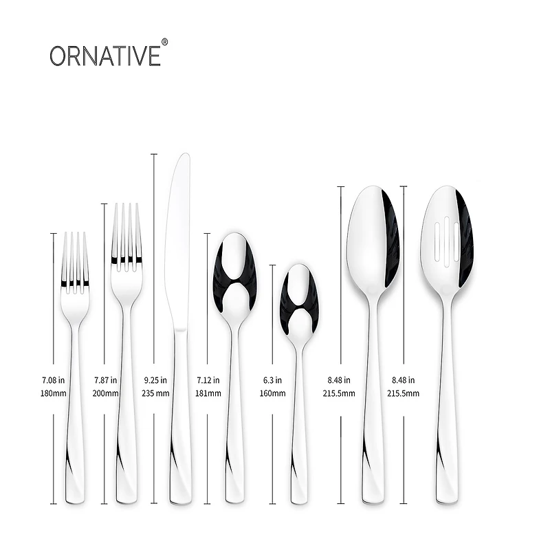 Ornative™ Rhoda 42-pc. Flatware Set & Caddy