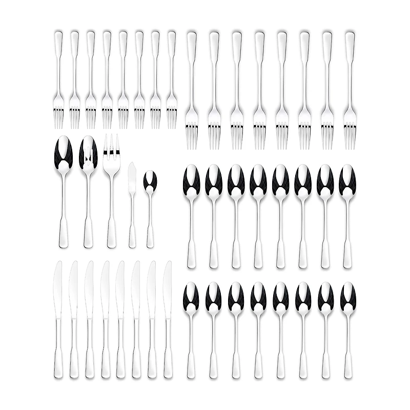 Ornative™ Yesenia Satin 45-pc. Flatware Set