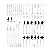 Ornative™ Yesenia Satin 45-pc. Flatware Set