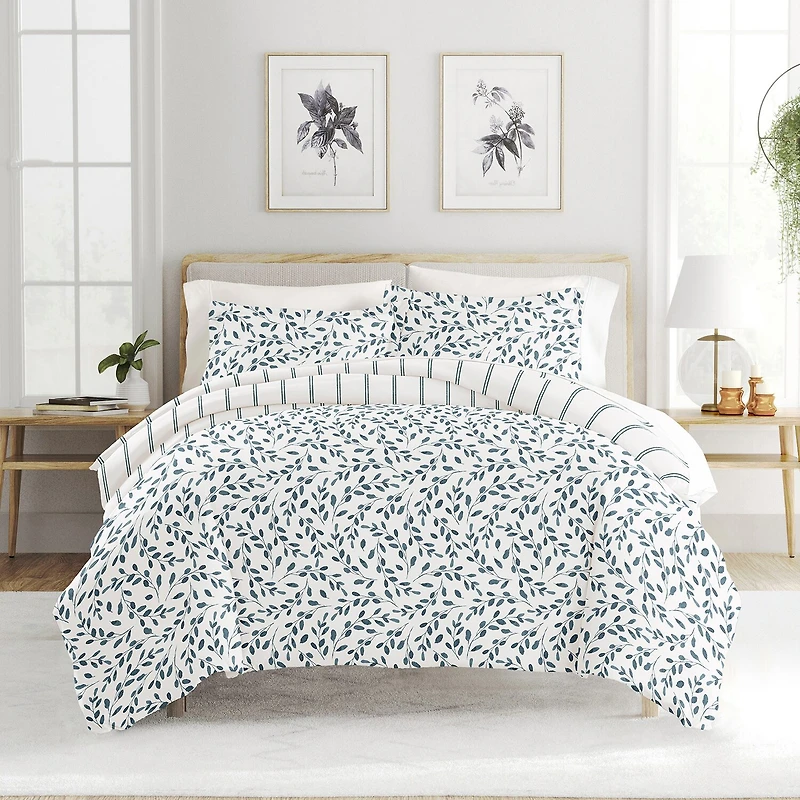Casual Comfort Reversible Duvet Cover Set