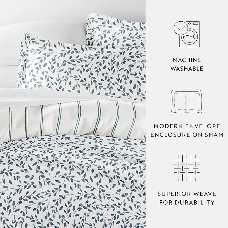 Casual Comfort Reversible Duvet Cover Set