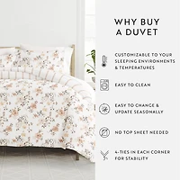 Casual Comfort Reversible Duvet Cover Set