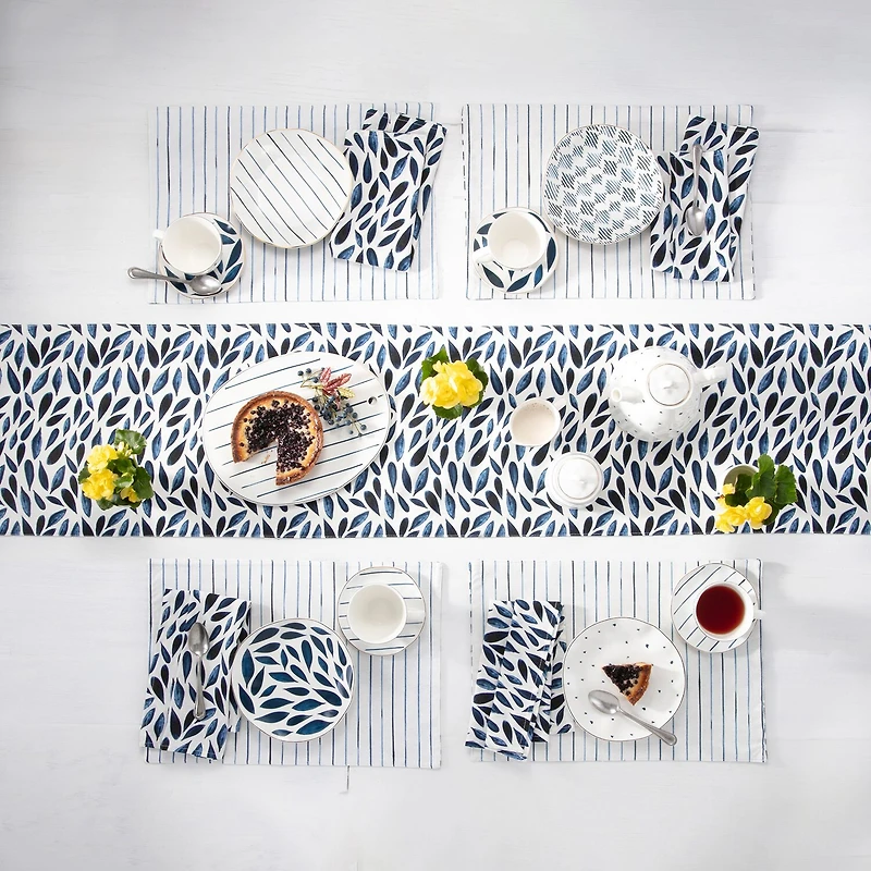 Lenox Blue Bay Table Runner