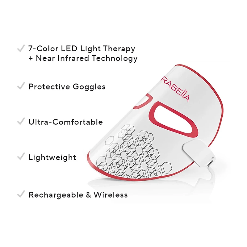 Mirabella Phototherapy 7-Color Led Facial Mask With Infrared