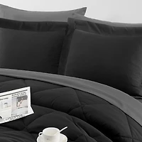 Stratford Park Aniya Geometric Comforter Set Easy Care