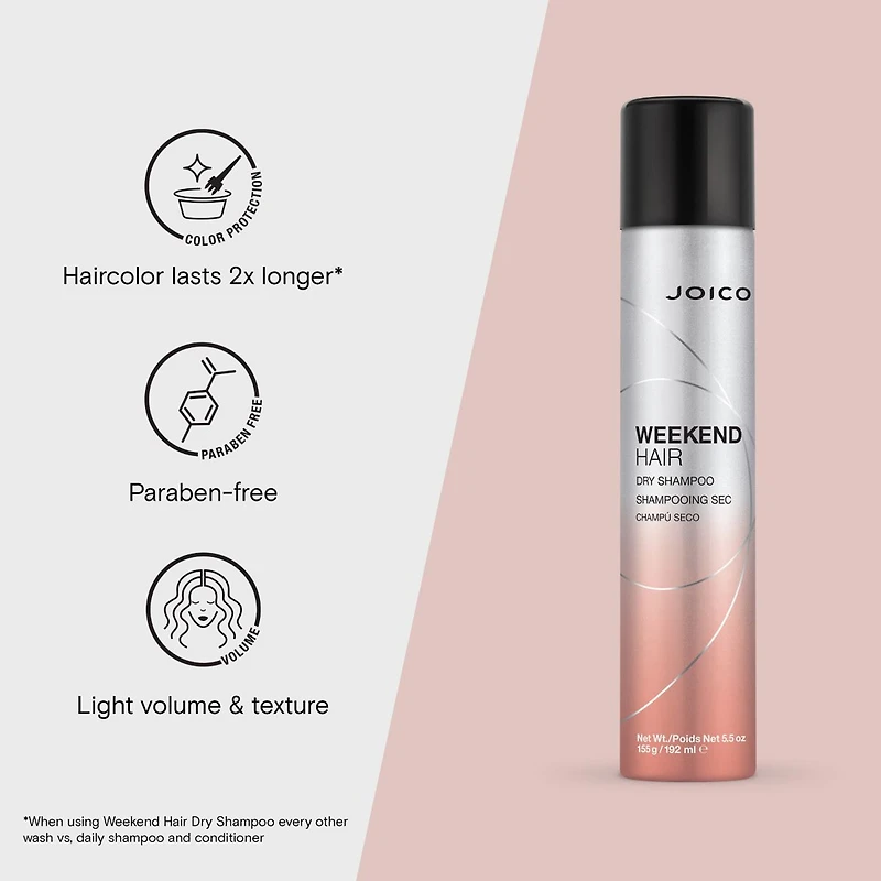Joico Weekend Hair Dry Shampoo 5.5 oz.