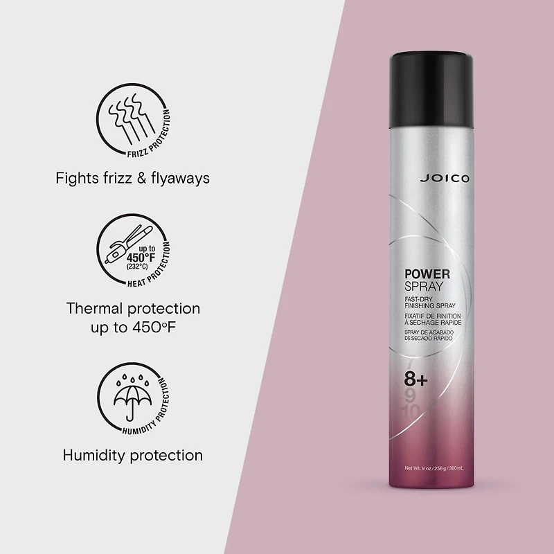 Joico Power Spray Fast-Drying Finishing Hair Spray 9 oz.