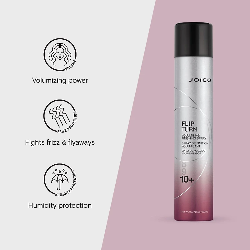 Joico Flip Turn Volumizing Finishing Hair Spray 9 oz.