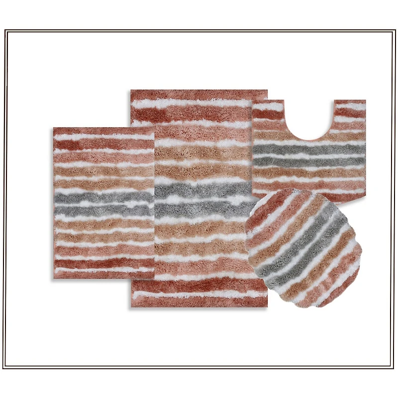 Home Weavers Inc Impression 4-pc. Bath Rug Set