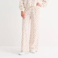 Arizona Womens Juniors Straight Fleece Sweatpant