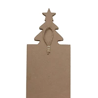 Northlight 31.5 In Green Christmas Tree And Red Star Christmas Yard Art