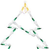 Northlight Lighted Tree Christmas Window Decor