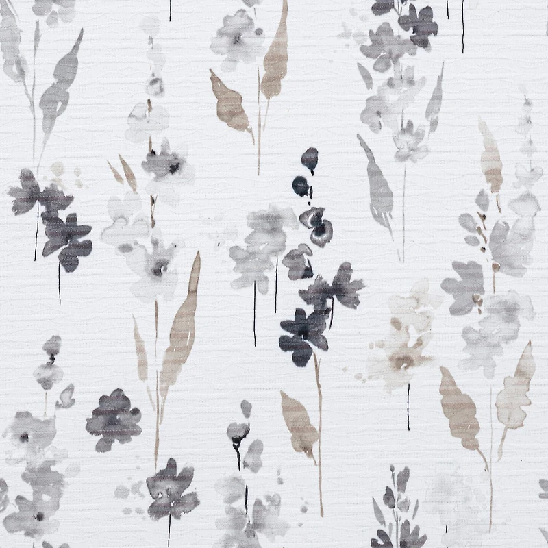 Regal Home Dimensions Leaf Grommet Top Energy Saving Blackout Single Curtain Panel