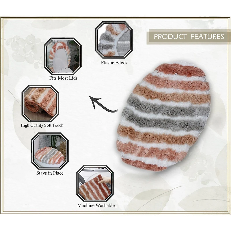 Home Weavers Inc Impression Bath Rug Set