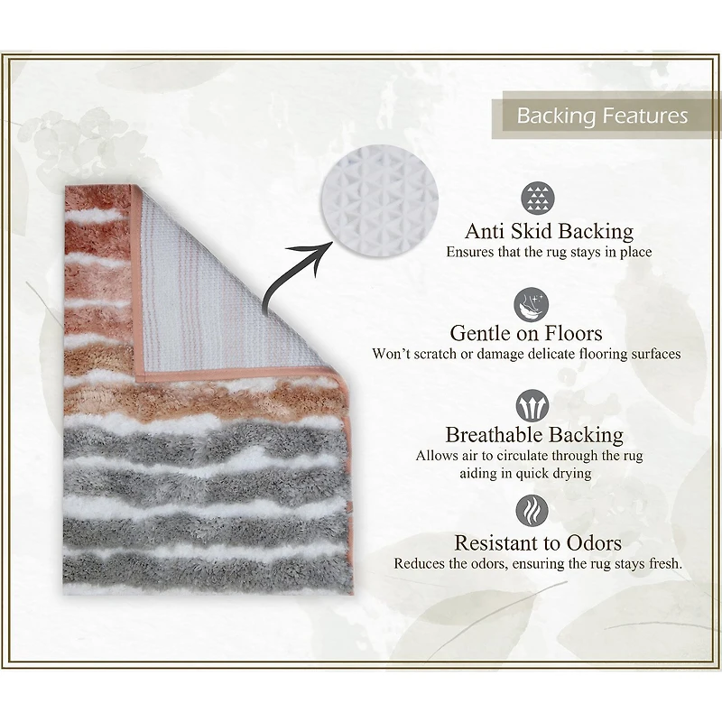 Home Weavers Inc Impression Bath Rug Set