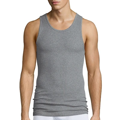 Stafford Ultra Soft Mens Sleeveless 4 Pack Tank