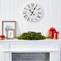 Nearly Natural 30in. Pine With Lights And Pine Cones Lighted Christmas Tabletop Decor