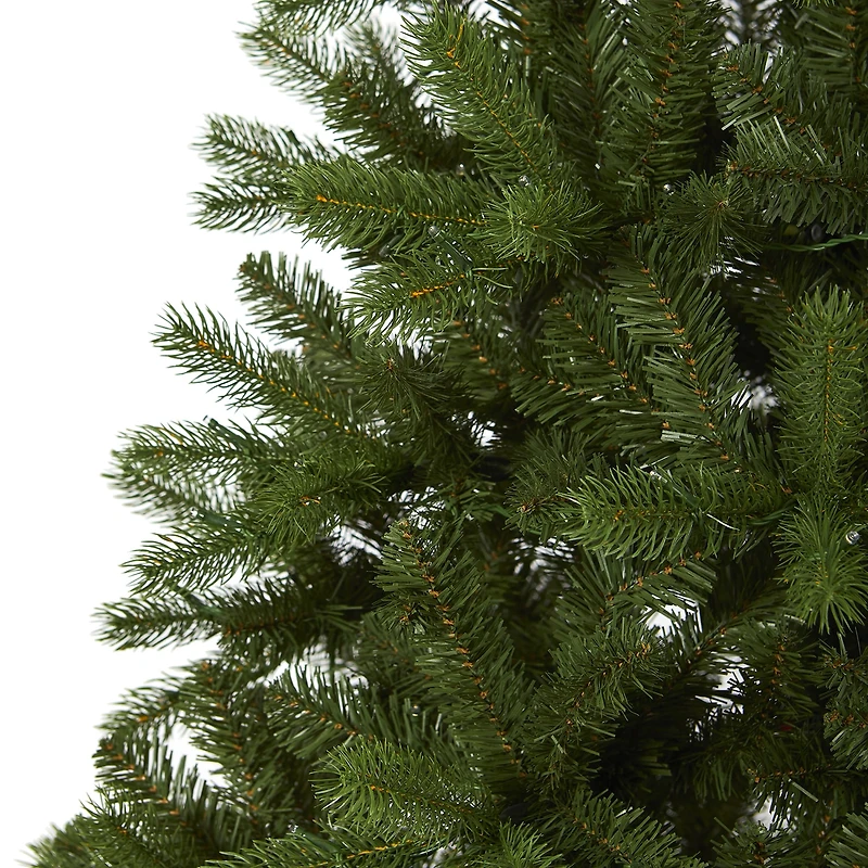 Nearly Natural 6 Foot Natural Look Spruce With 350 Led Lights Pre-Lit Christmas Tree