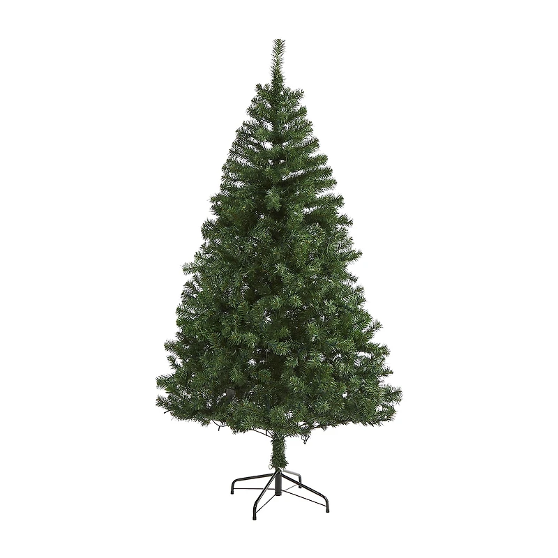 Nearly Natural Northern Tip 6 Foot Pine Christmas Tree