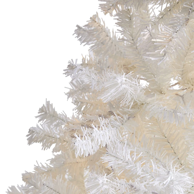 Nearly Natural 7 Foot White Pine With 1000 Bendable Branches Christmas Tree