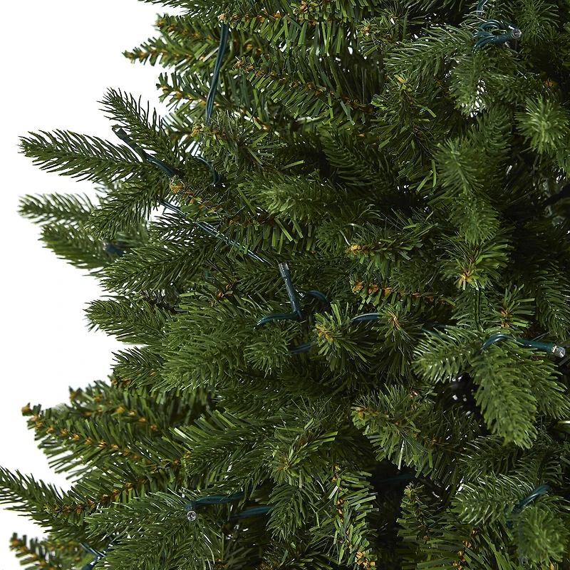 Nearly Natural 5 Foot Fir With 150 Led Lights Pre-Lit Christmas Tree