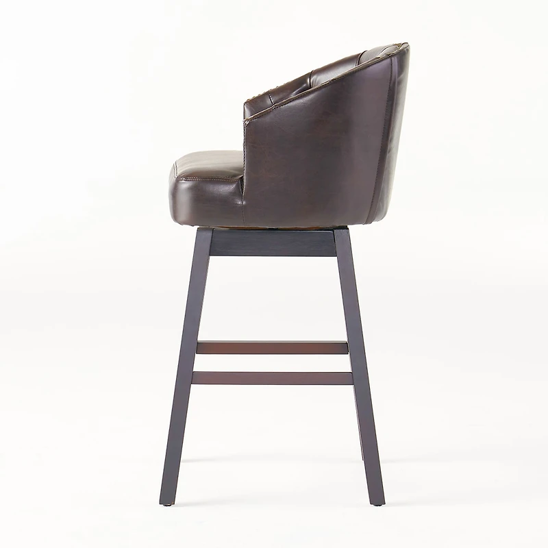 Ogden 2-pc. Upholstered Swivel Bar Stool