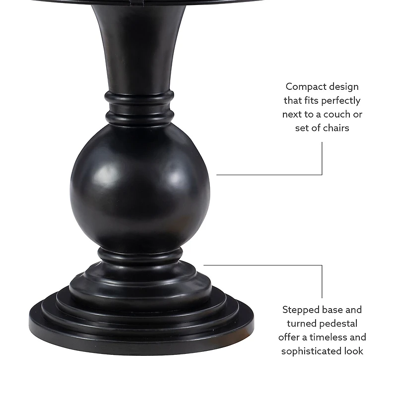 Adkins Round Accent Table